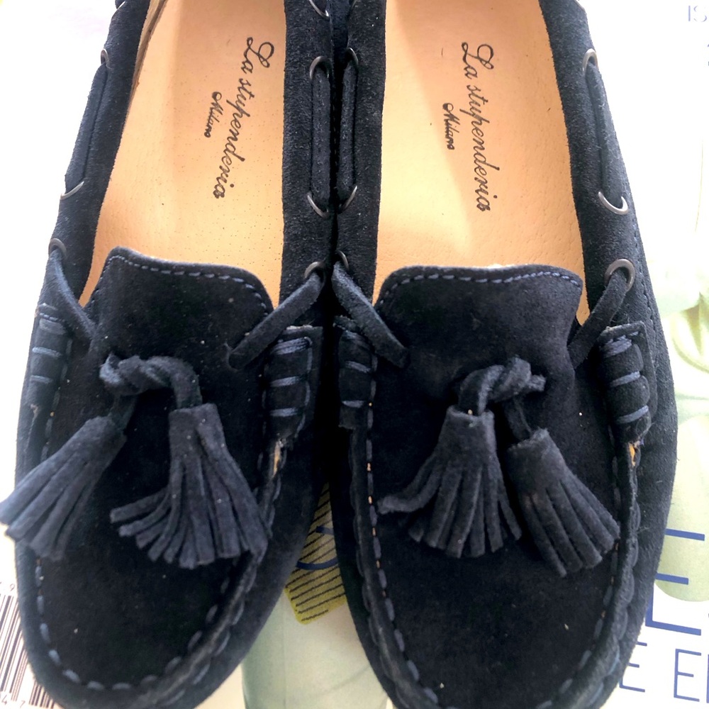 La stupenderia Milano boy’s moccasin size 27